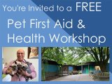 Pet First Aid and Health Workshop